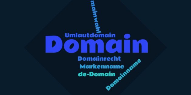 Domainwahl